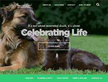 Tablet Screenshot of homewardboundpet.biz