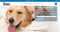 Desktop Screenshot of homewardboundpet.com
